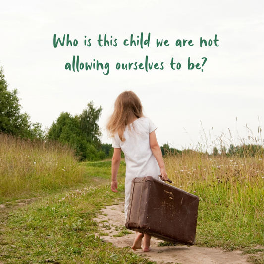 Who is this child we are not allowing ourselves to be?